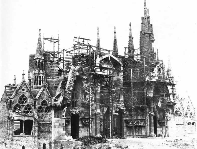 Sagrada Família in 1897