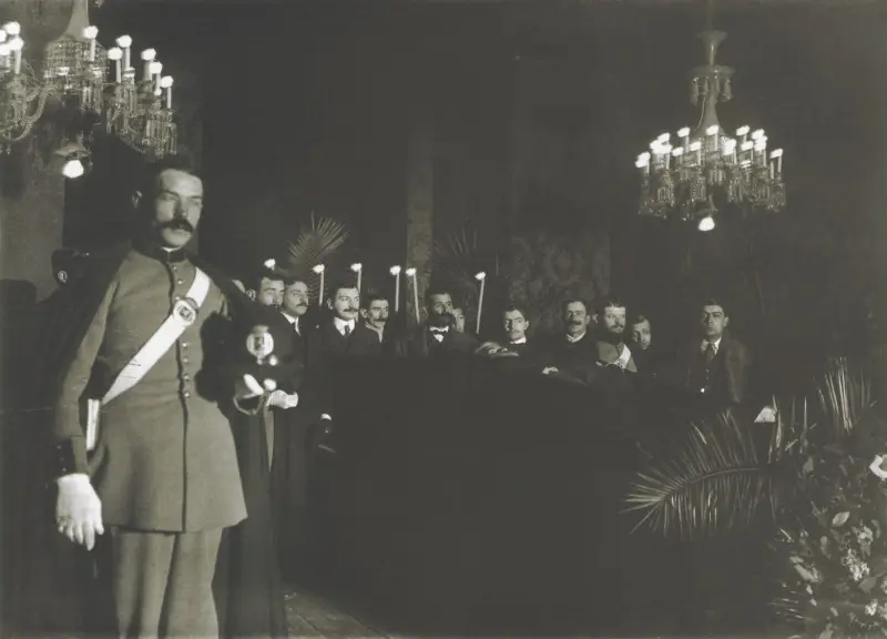 CAPILLA ARDIENTE DE JOAQUÍN COSTA