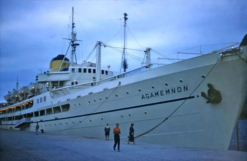 AGAMENNON en el puerto