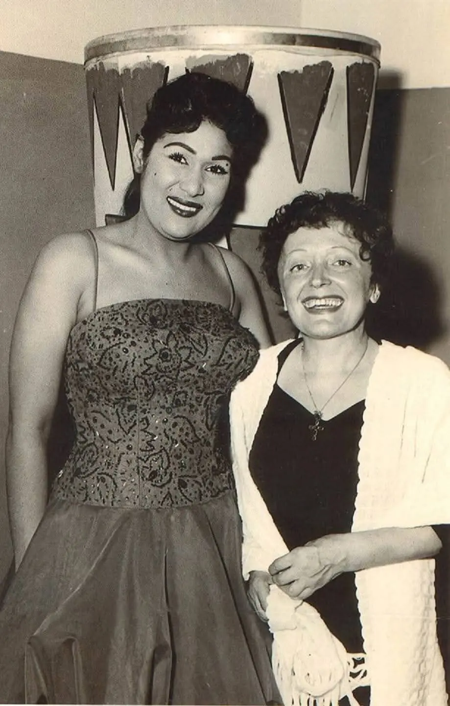 Olga Guillot y Édith Piaf