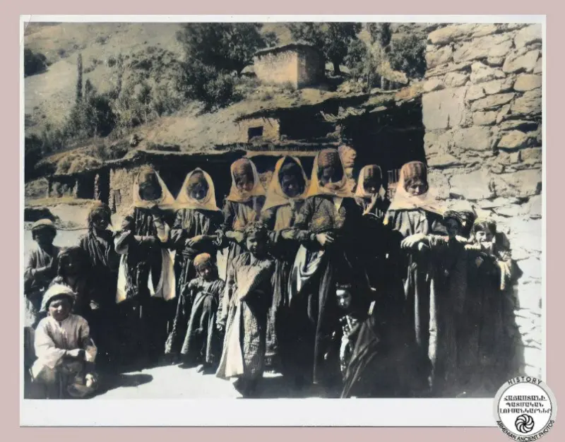 Armenian Women of Abrahaments District of Mokk Rural Town