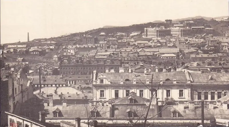 Вид на город.