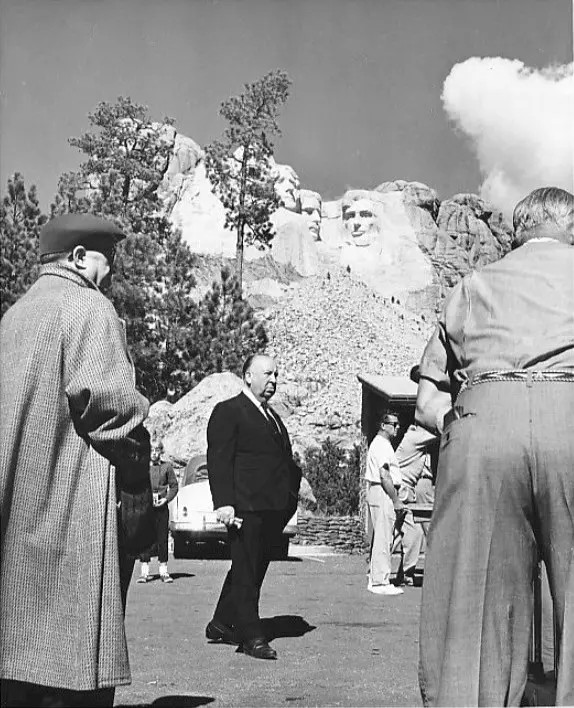 Alfred Hitchcock at the Mount Rushmore