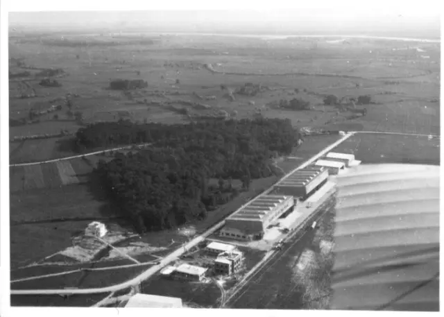 Aerodrom na Borongaju 1926 godine, još u izgradnji.