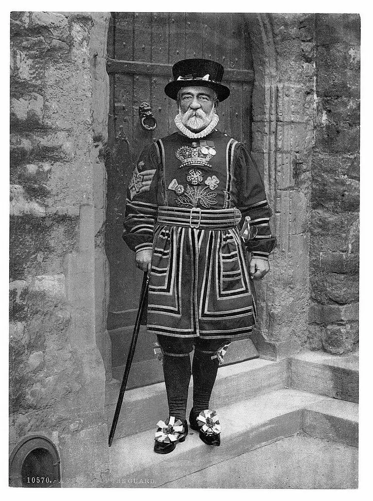 A yeoman of the guard (Beefeater)
