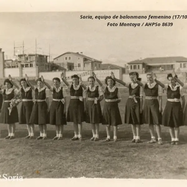 Equipo de balonmano femenino 