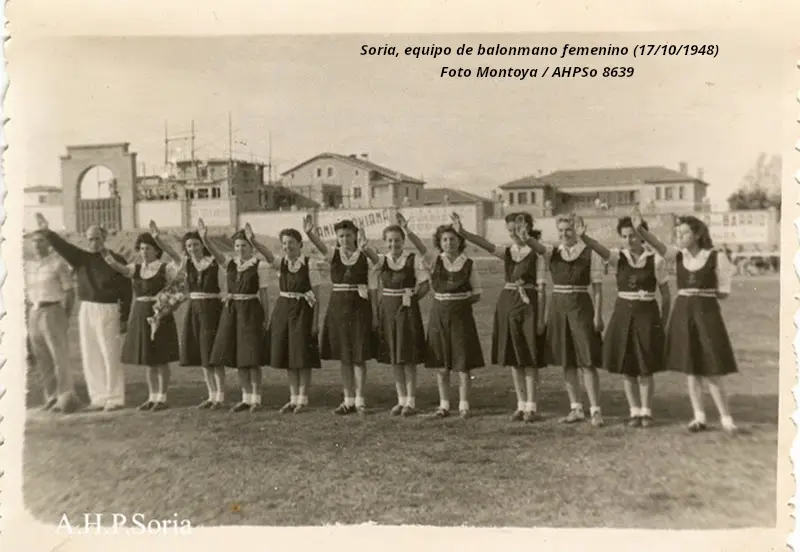 Equipo de balonmano femenino 
