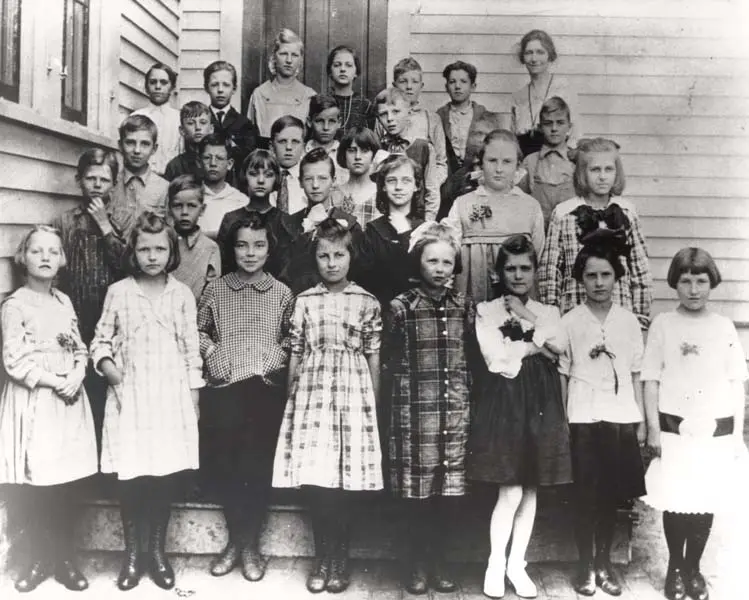 Ronald Reagan's 4th Grade class