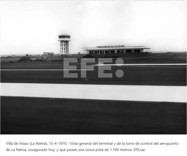 Nuevo aeropuerto de La Palma.