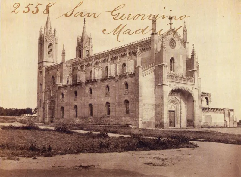 La iglesia de los Jerónimos.