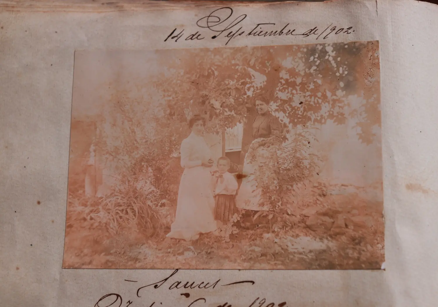 Grupo de personas en Los Sauces