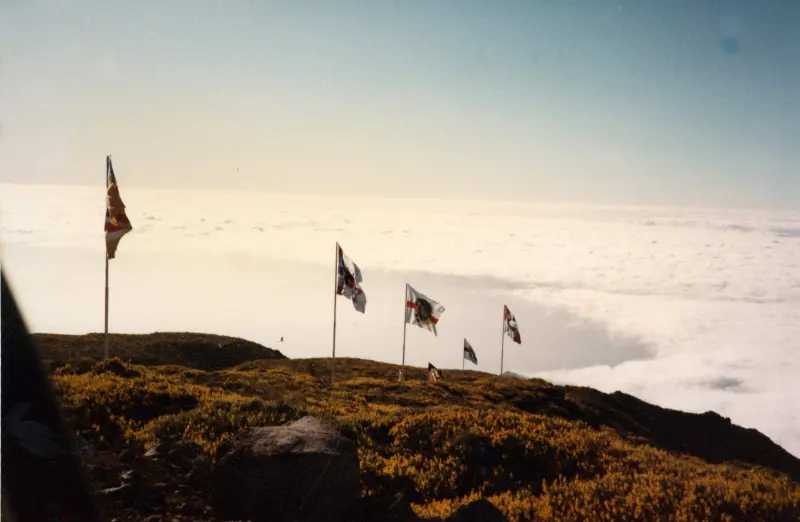 Preparativos inauguración Roque de Los Muchachos