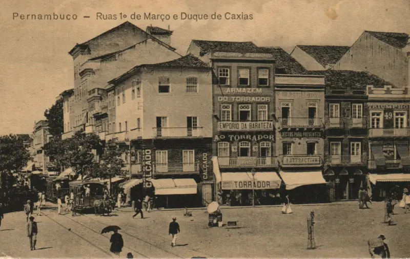 Ruas 1º de Março e Duque de Caxias