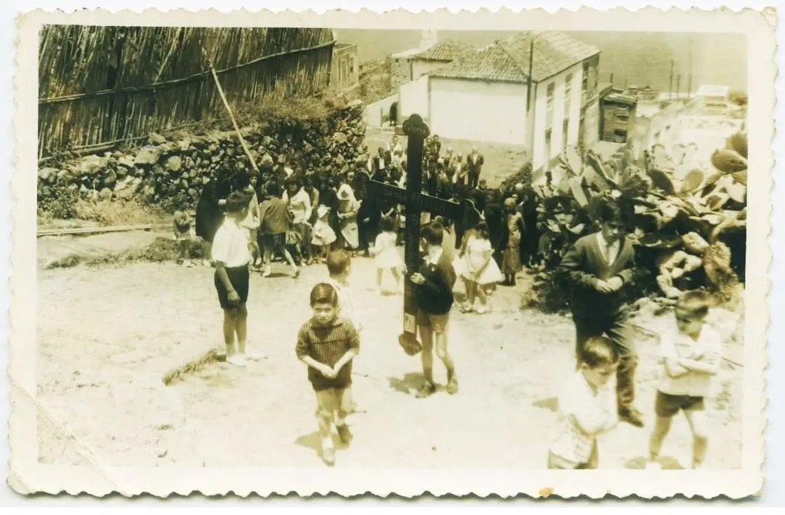 Misioneros visitan La Palma - El tablado