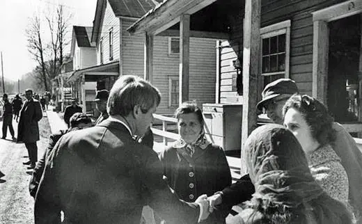 RFK meeting with the locals