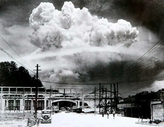 Devastation in Nagasaki
