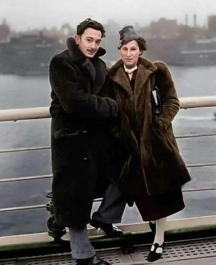 Salvador Dali and Gala