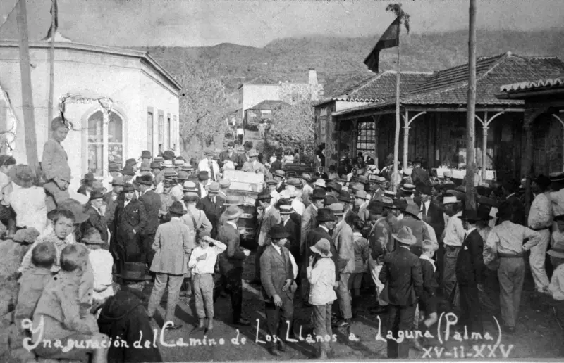 Inauguración carretera de La Laguna.
