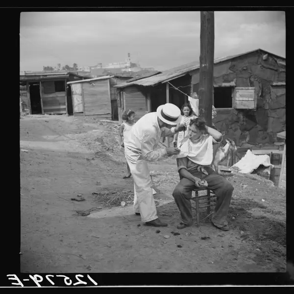 Barbero ambulante