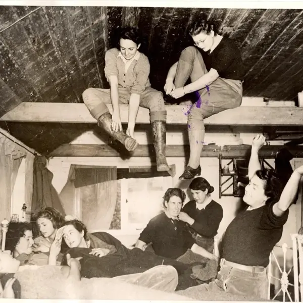 After a hard day’s work