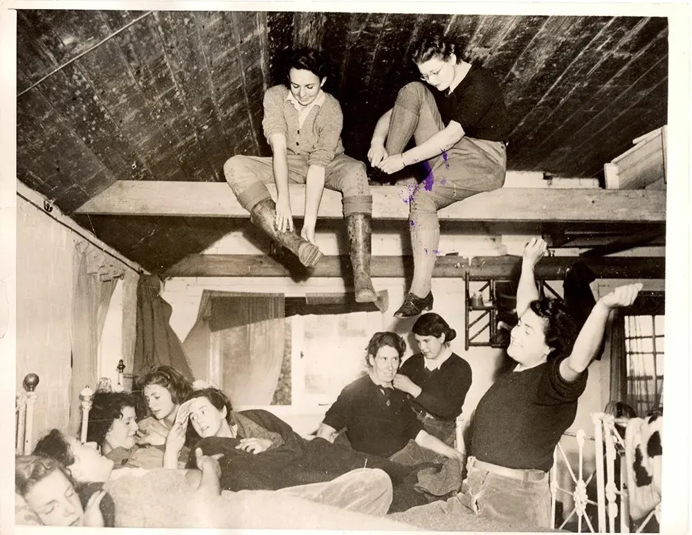 After a hard day’s work