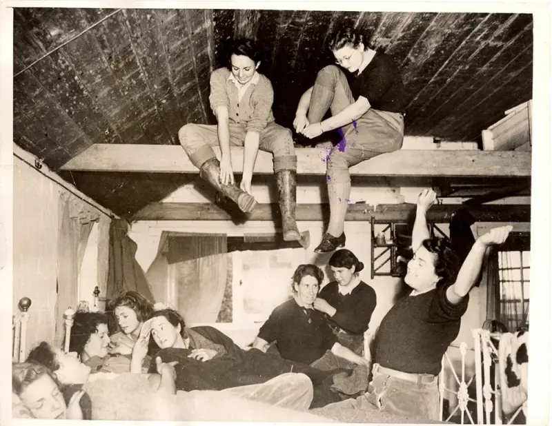 After a hard day’s work