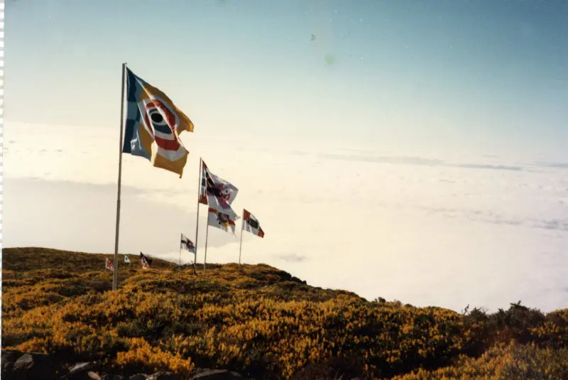 Preparativos inauguración Roque de Los Muchachos