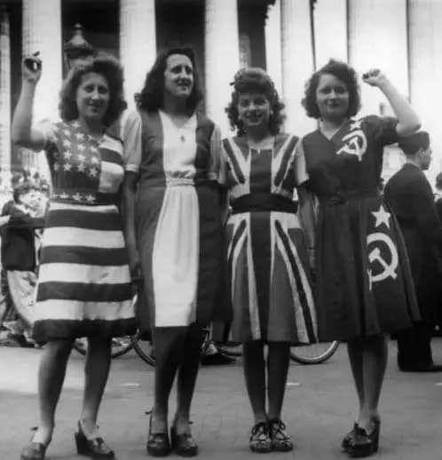 Victory Celebrations in Paris