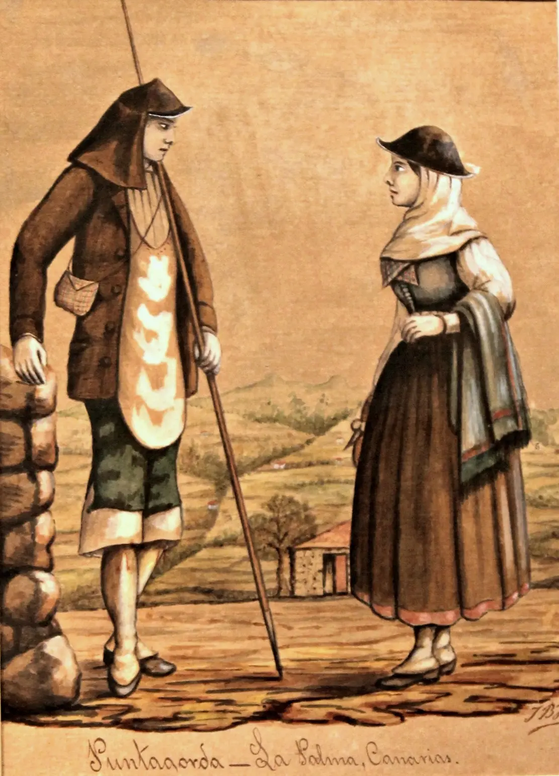 Vestimenta tradicional de Puntagorda