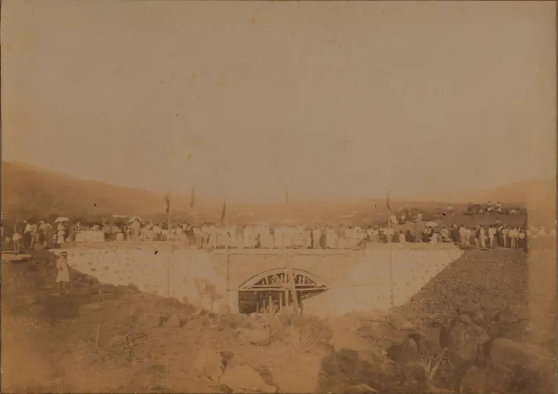 Terminación puente barranco del Tenisca.