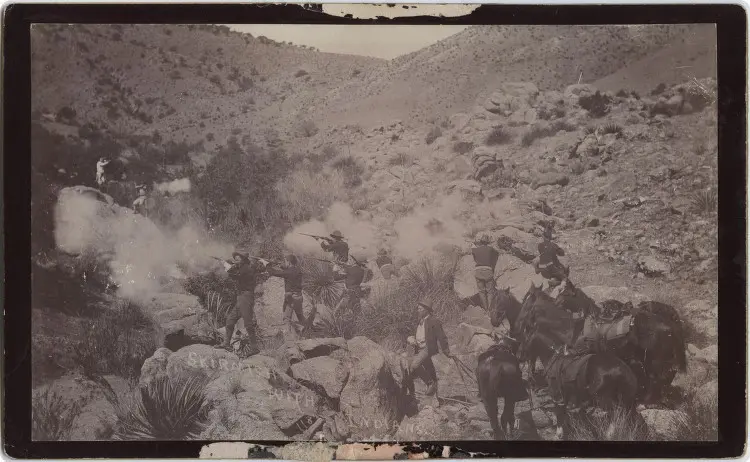 Skirmish with Indians