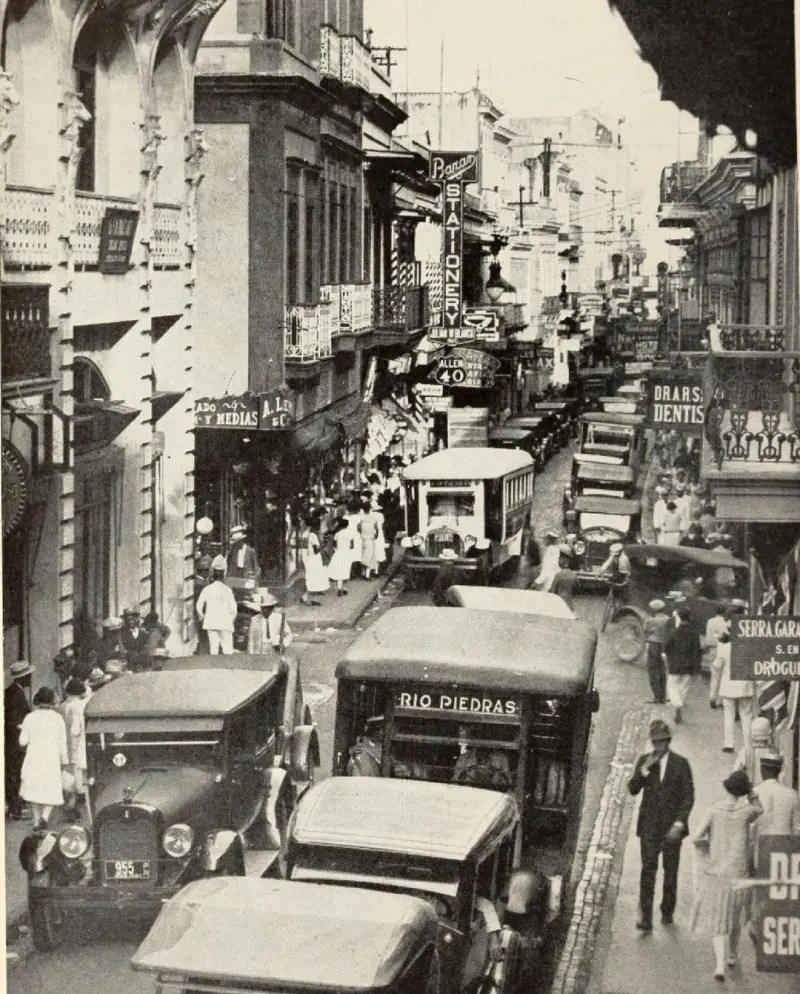 Calle Allen en San Juan