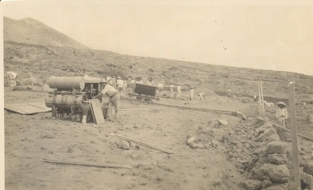 Trabajadores de don Armando Yanes Carrillo.