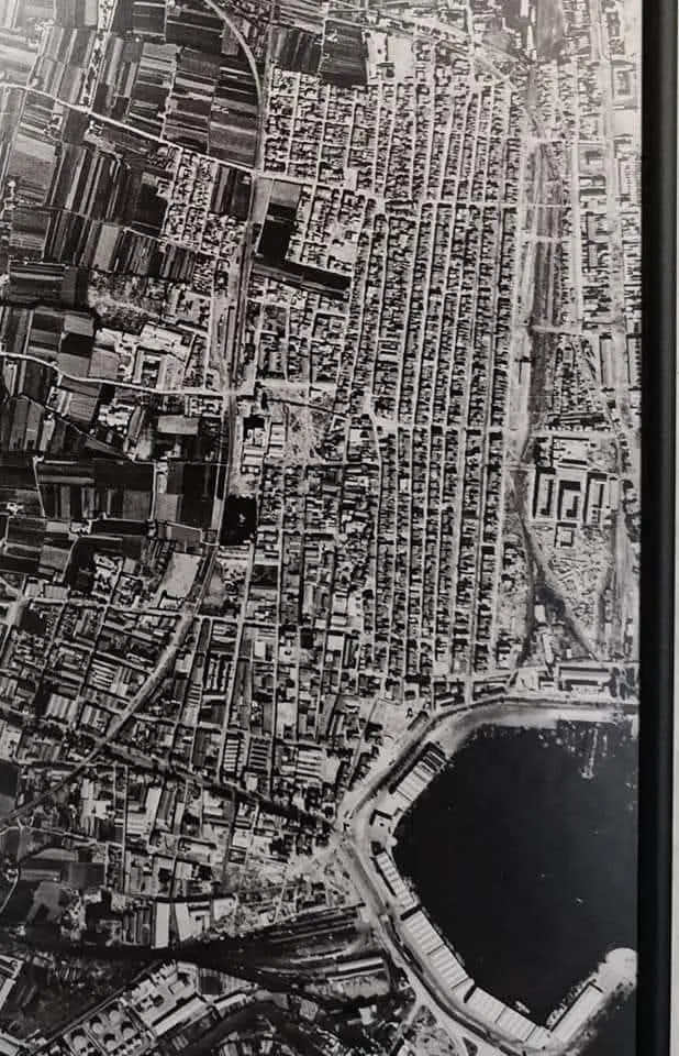 Fotografía aérea del Grao, Canyamelar, Cabanyal y Malvarrosa