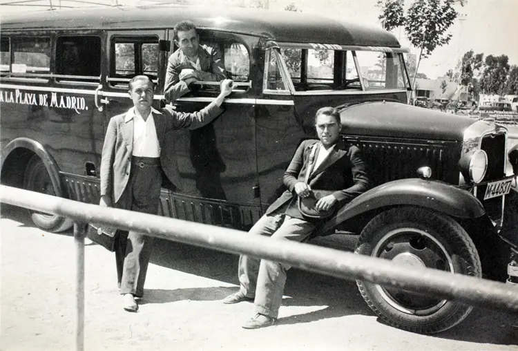 Bus a la «playa de Madrid»