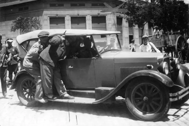 Audaz asalto y robo en Rosario, reconstrucción del hecho