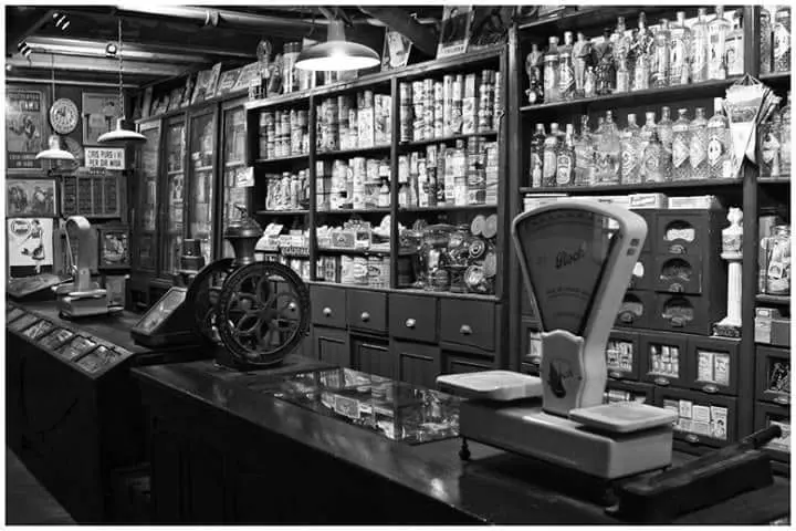 Comercio de la época