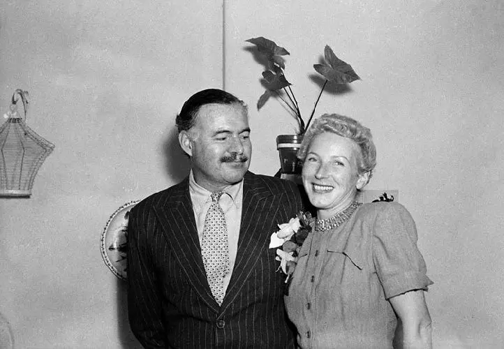 Ernest Hemingway wedding with Mary Welsh