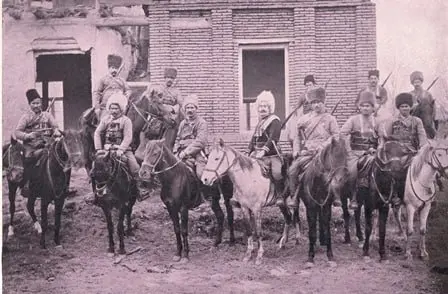 Avon with his riders, Armenian Volunteers 1914-1916