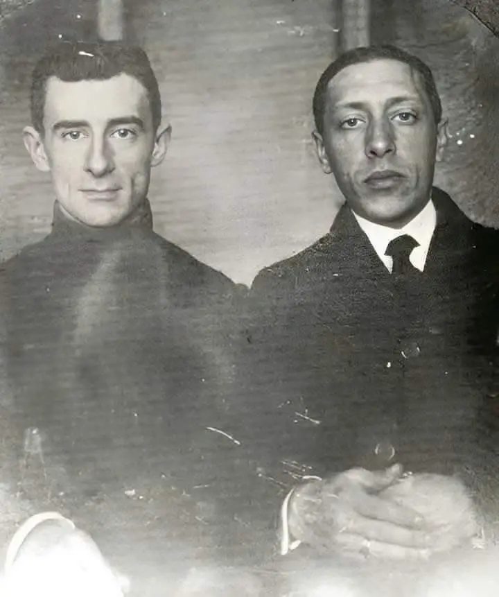 Maurice Ravel e Ígor Stravinski 