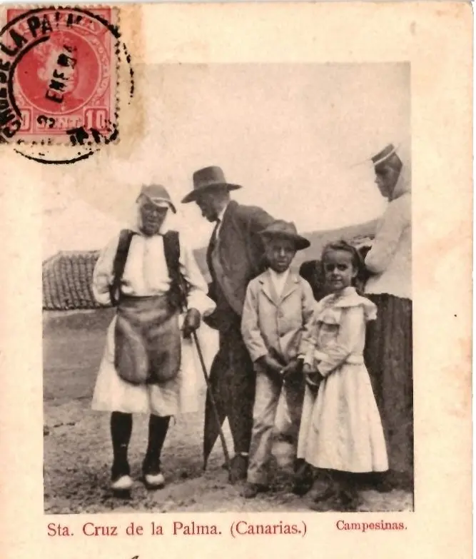 Campesinas en Santa Cruz de La Palma.
