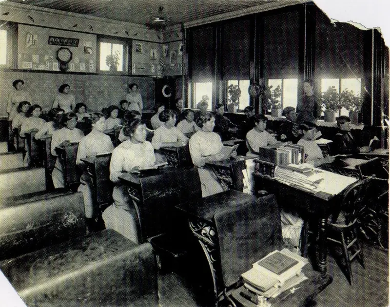 Indian School Room