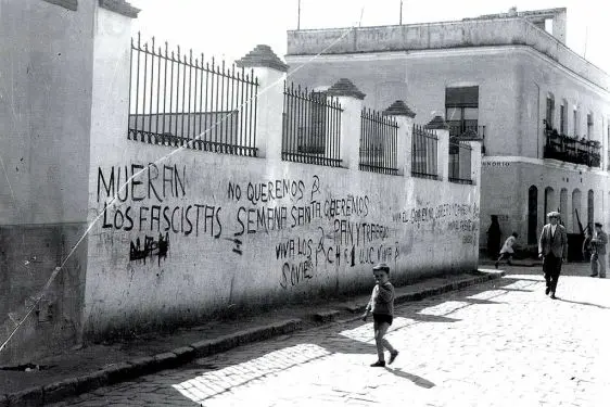 Pintadas antifascistas 