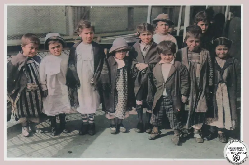 Armenian Refugee Children in New York