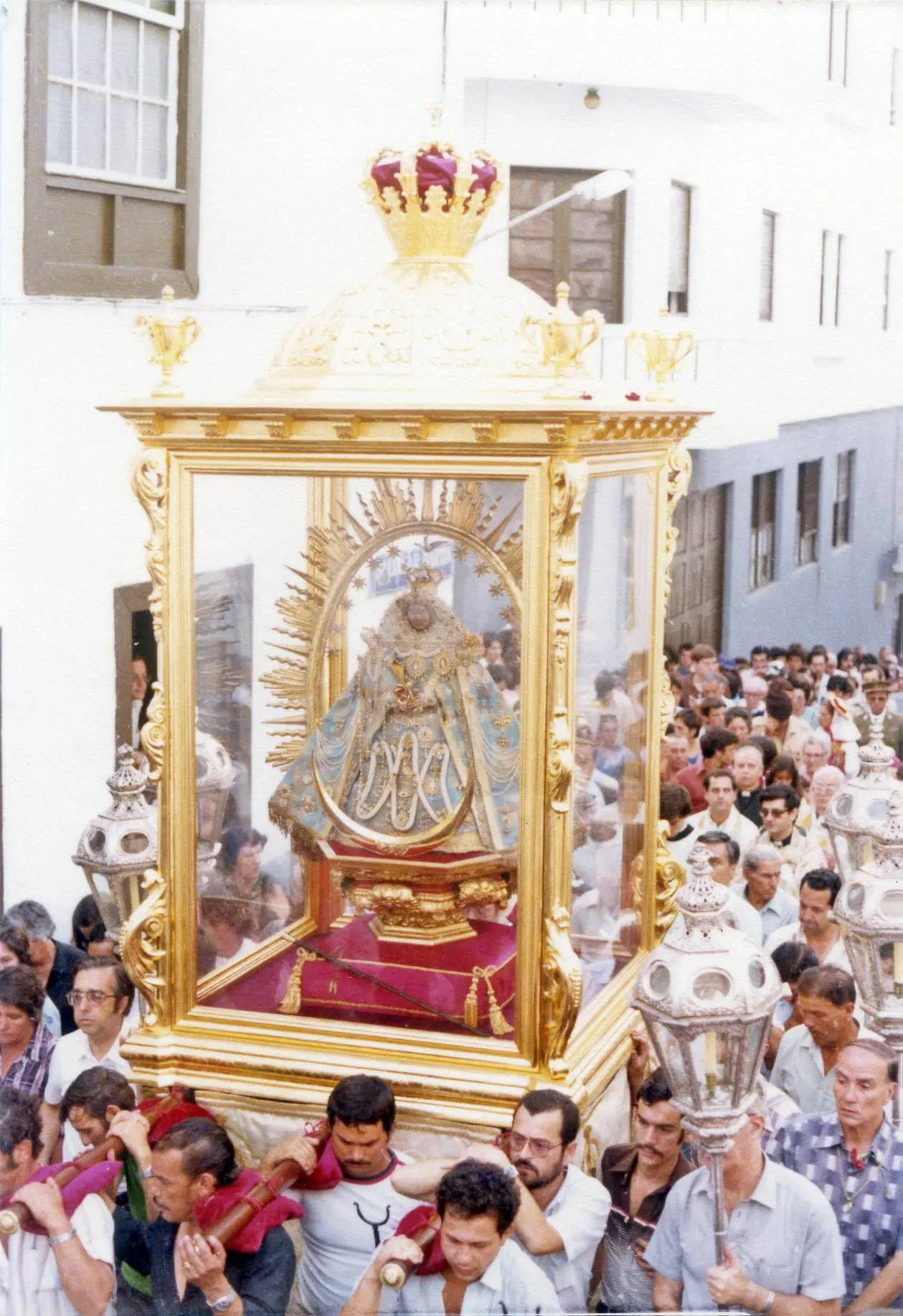 Bajada de La Virgen, 1980