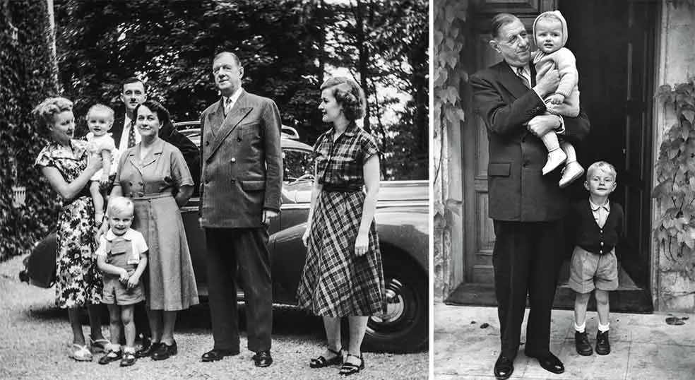 Charles de Gaulle at the Eliseo Palace