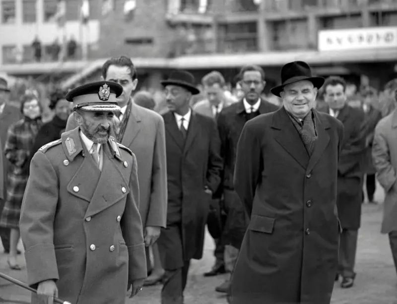 Emperor Haile Selassie's Farewell