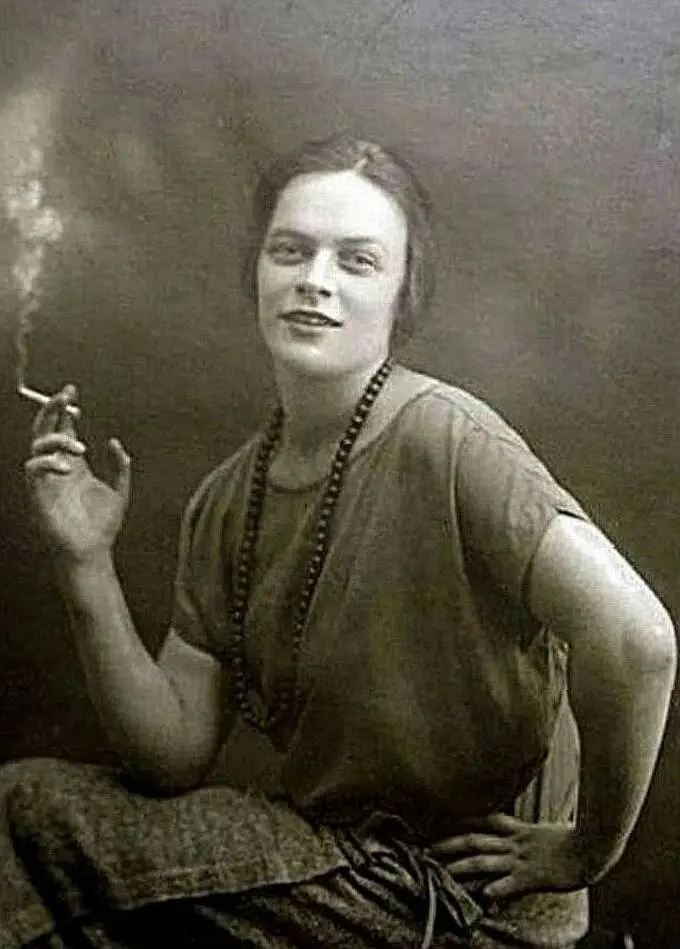 Tatyana Peltzer as a Young Woman