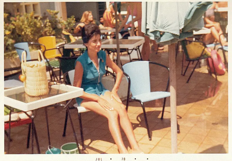 Piscina frente a la playa