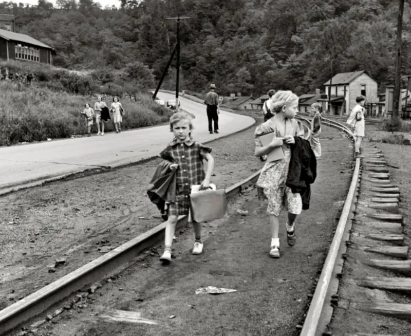 Children of coal miners